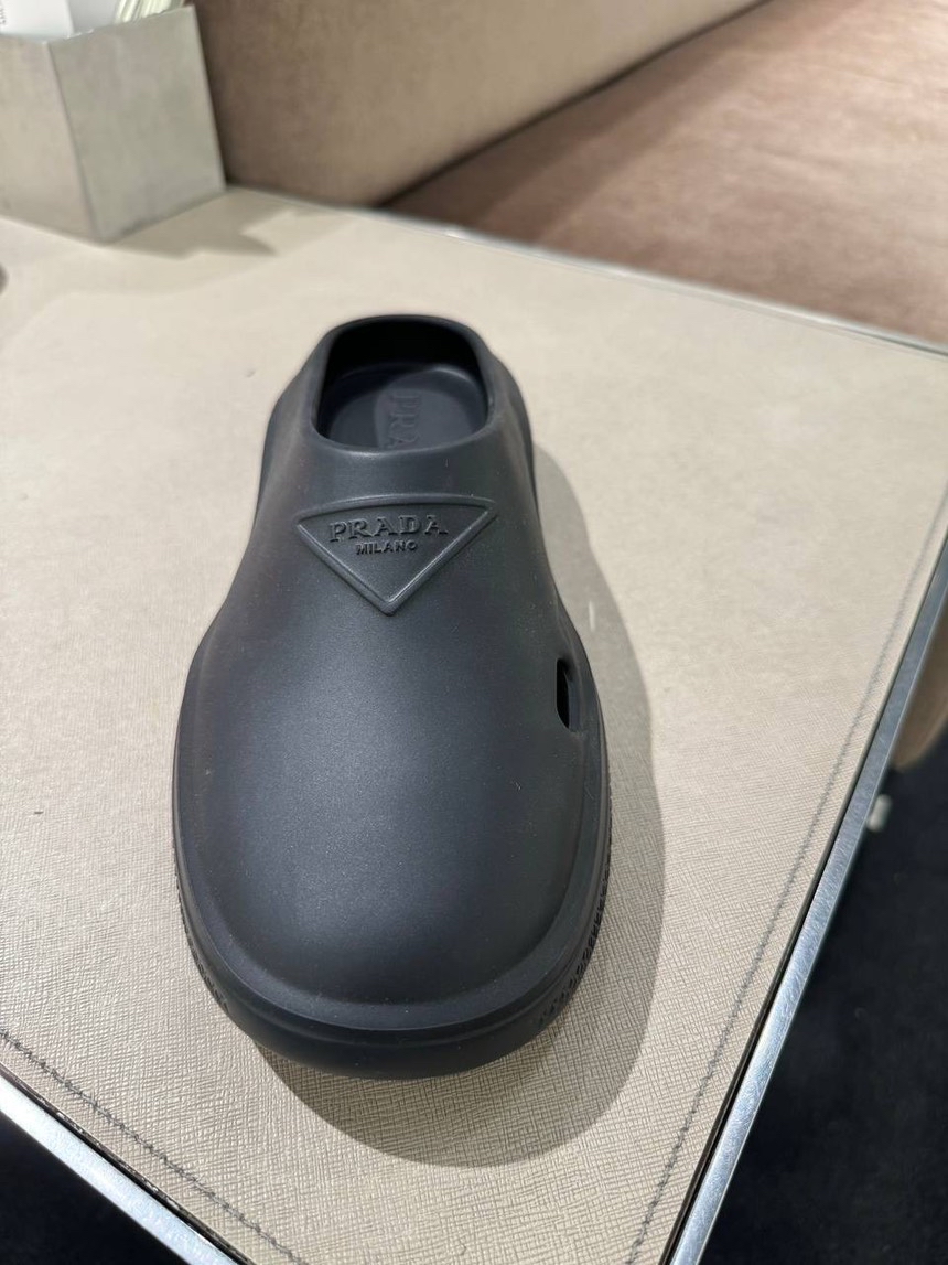 PRADA Slides side view - Women's luxury Shoes