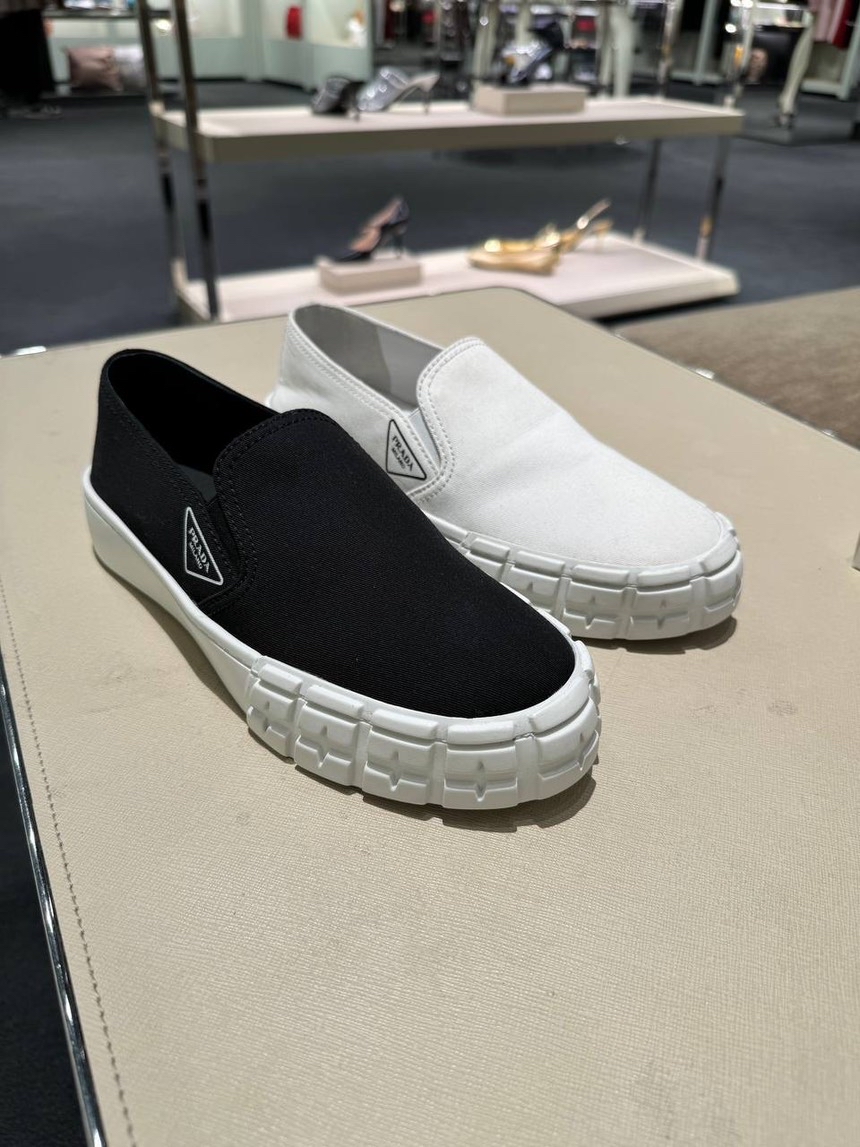 PRADA Sneakers front view - Women's luxury Shoes