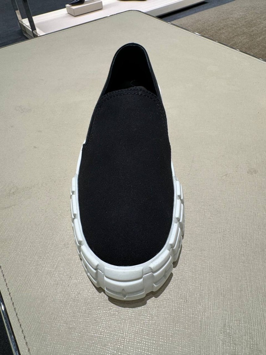 PRADA Sneakers side view - Women's luxury Shoes