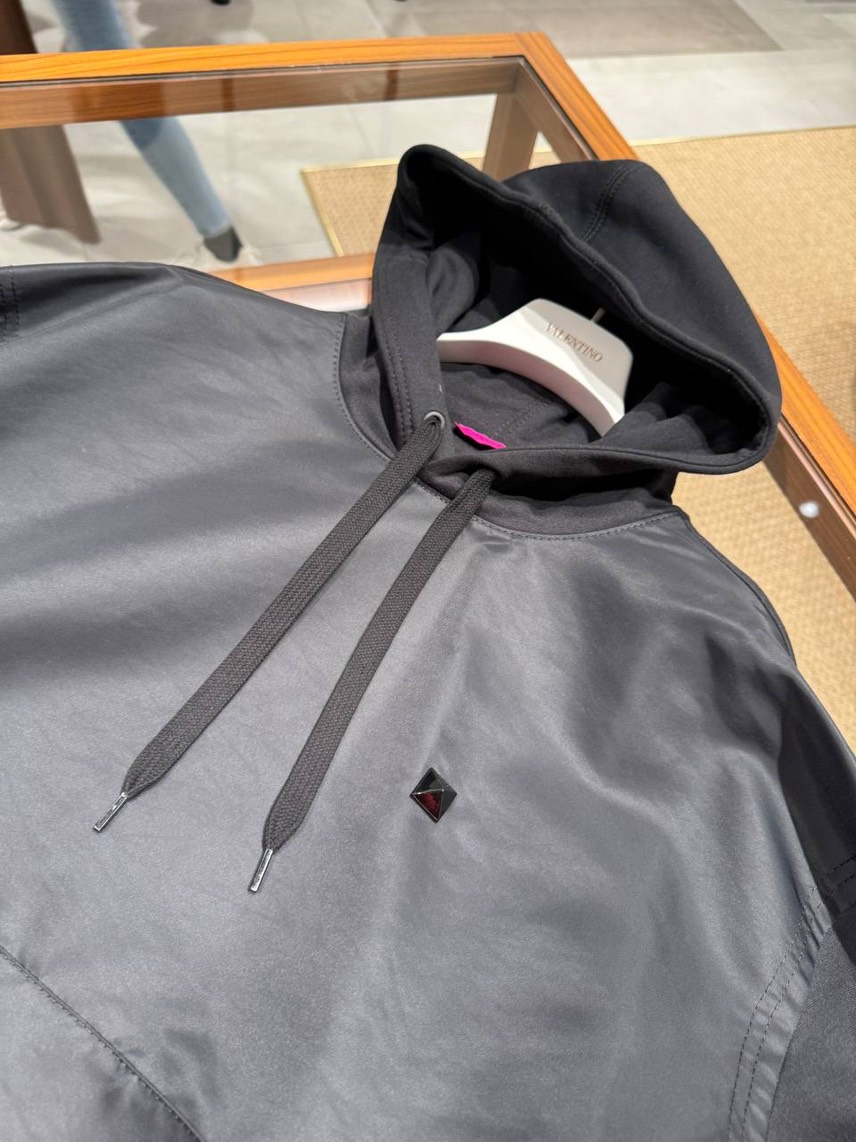 VALENTINO GARAVANI Hoodies side view - Men's luxury Clothes
