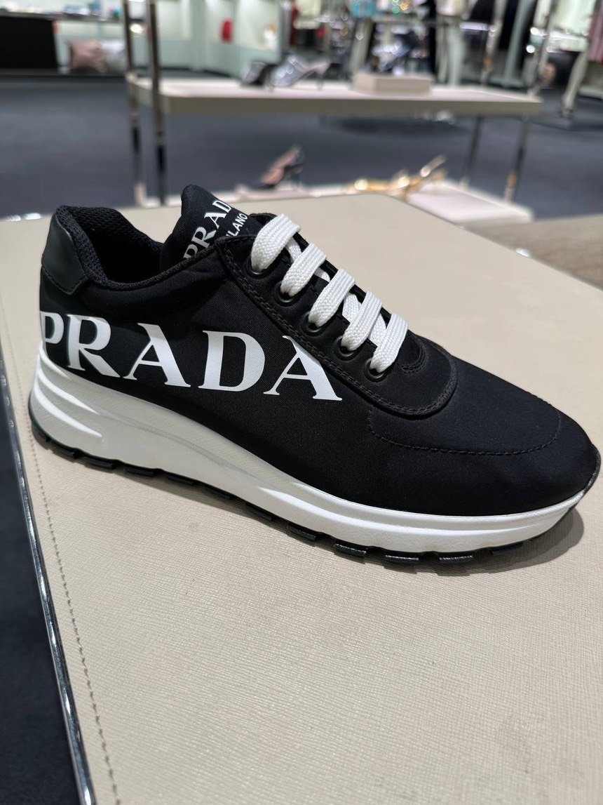 PRADA Sneakers front view - Women's luxury Shoes