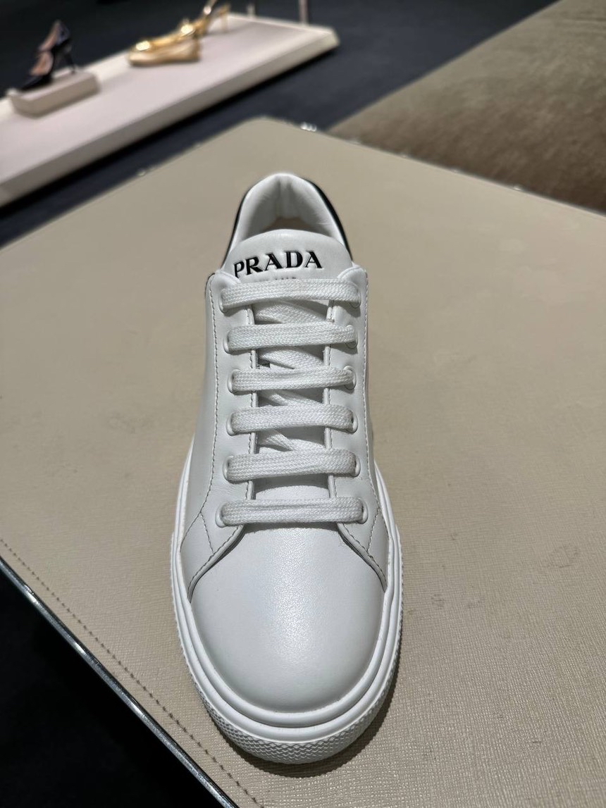 PRADA Sneakers side view - Women's luxury Shoes