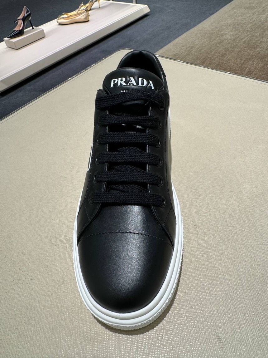 PRADA Sneakers side view - Women's luxury Shoes