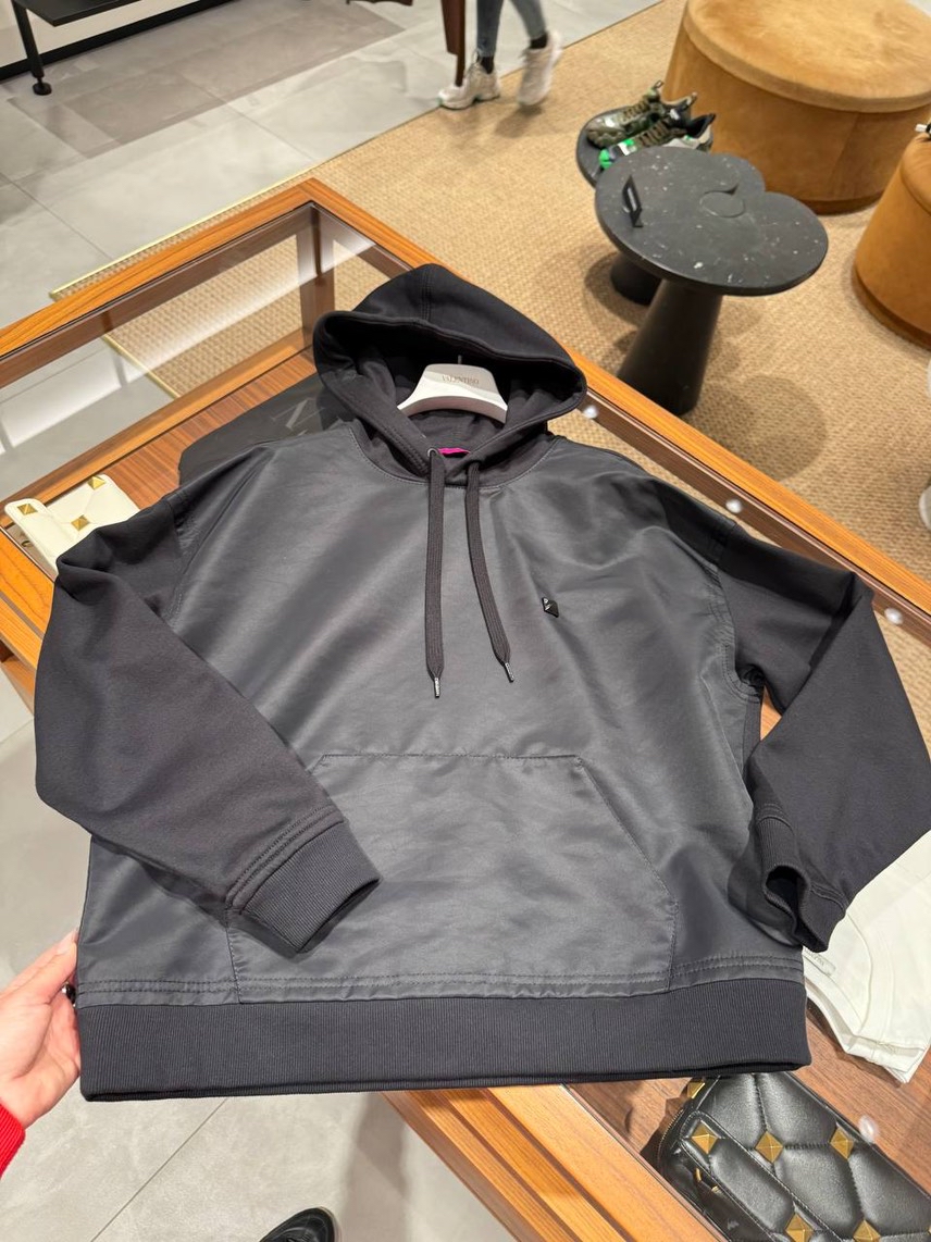 VALENTINO GARAVANI Hoodies front view - Men's luxury Clothes