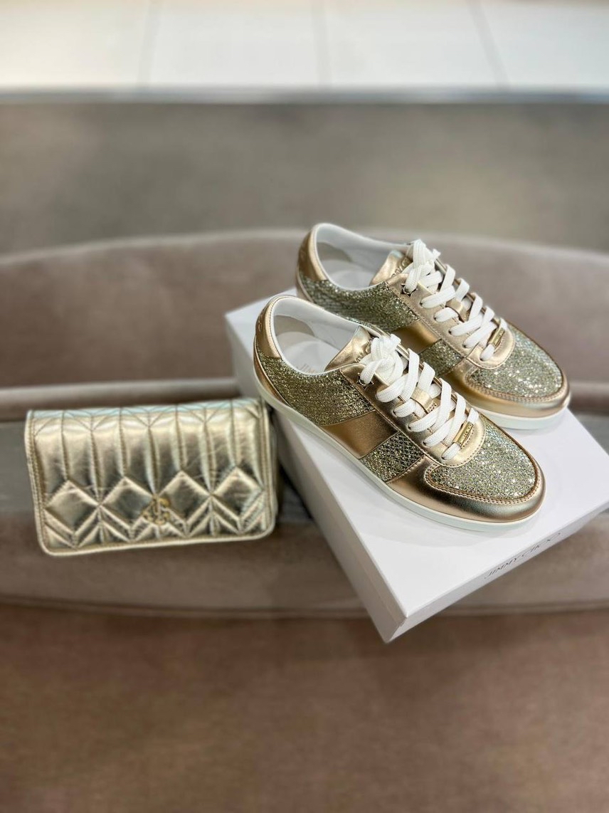 JIMMY CHOO Sneakers front view - Women's luxury Shoes