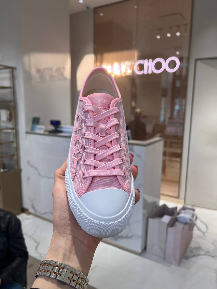 JIMMY CHOO Sneakers side view - Women's luxury Shoes