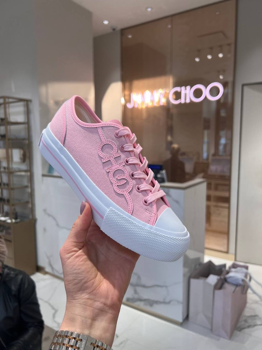 JIMMY CHOO Sneakers front view - Women's luxury Shoes