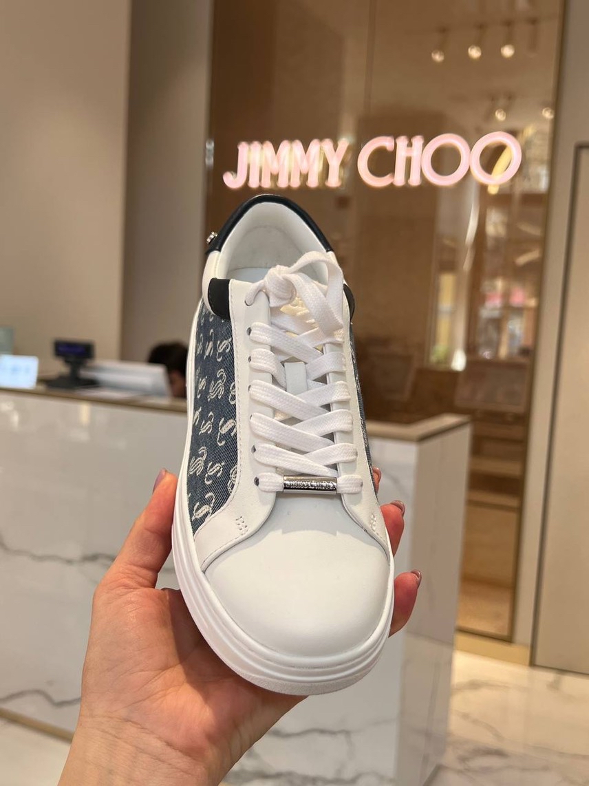 JIMMY CHOO Sneakers side view - Women's luxury Shoes
