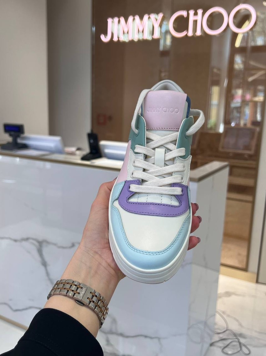 JIMMY CHOO Sneakers side view - Women's luxury Shoes