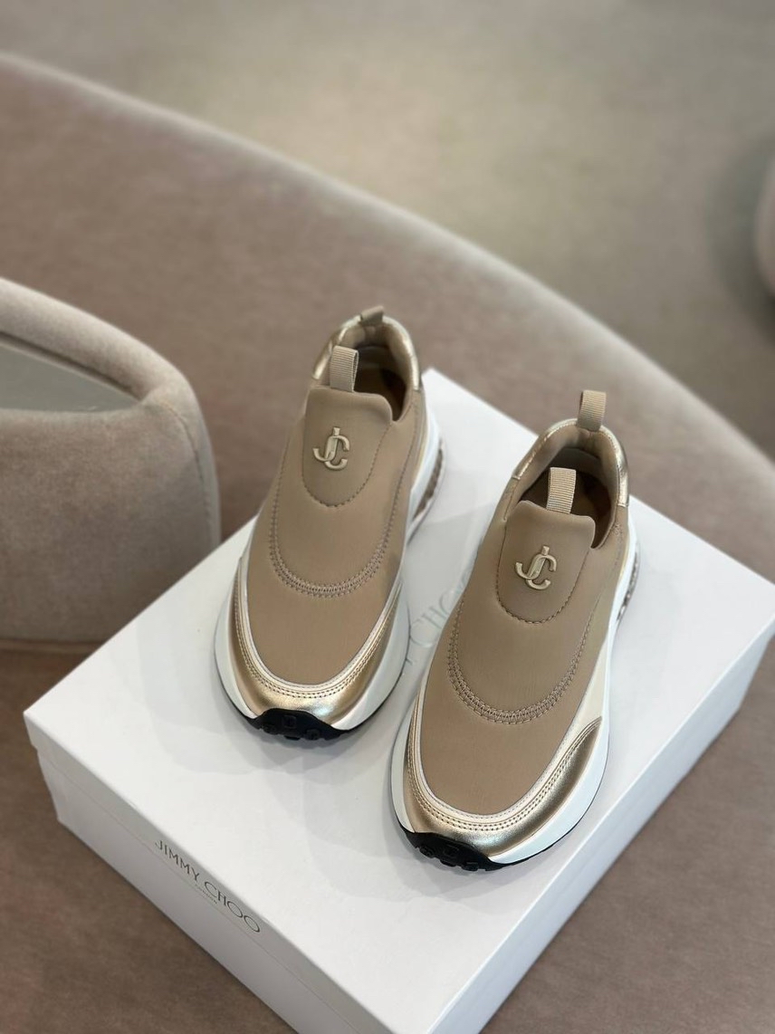 JIMMY CHOO Sneakers side view - Women's luxury Shoes