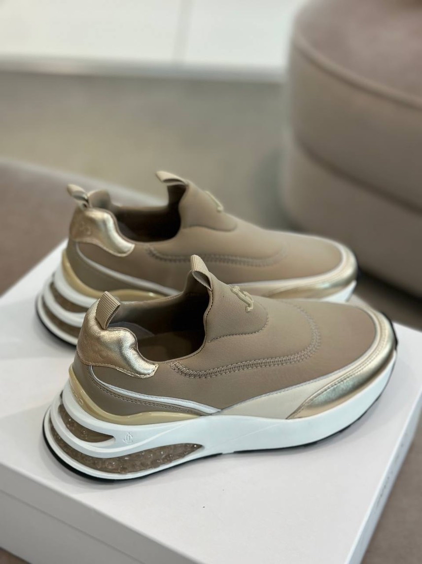 JIMMY CHOO Sneakers side view - Women's luxury Shoes