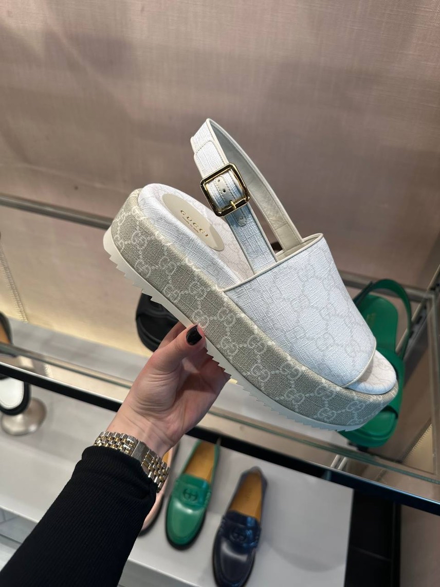 GUCCI Sandals front view - Women's luxury Shoes