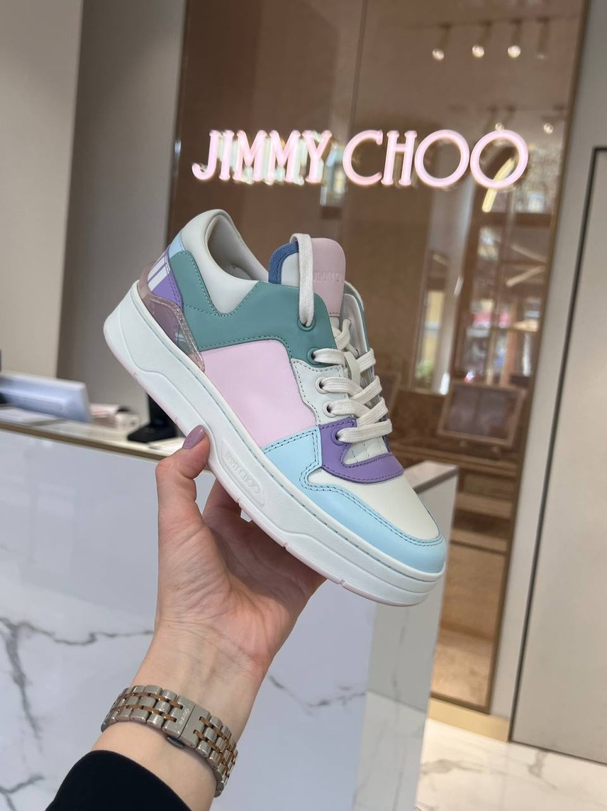 JIMMY CHOO Sneakers side view - Women's luxury Shoes