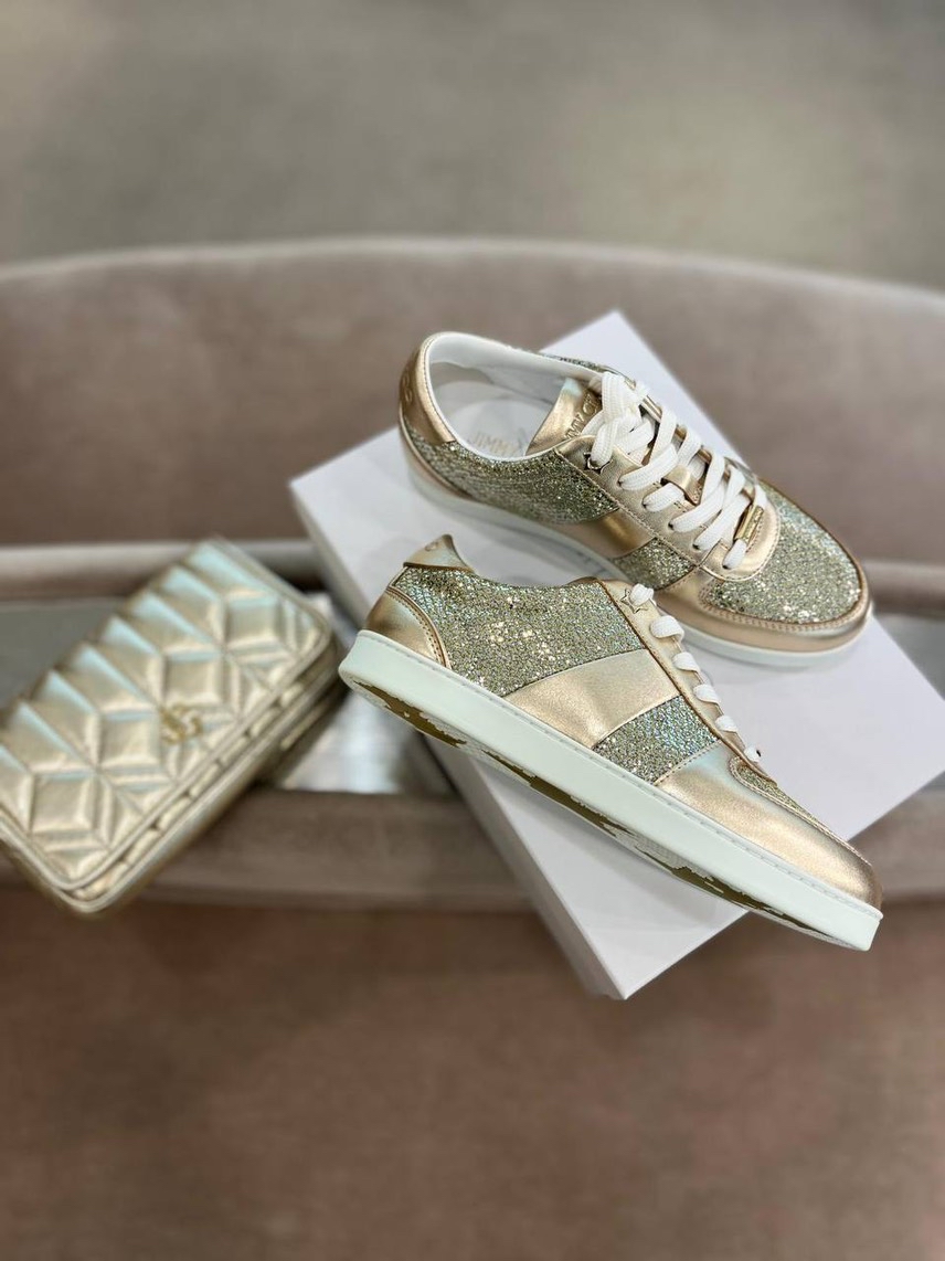 JIMMY CHOO Sneakers side view - Women's luxury Shoes