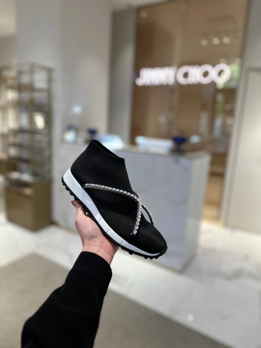 JIMMY CHOO Sneakers front view - Women's luxury Shoes