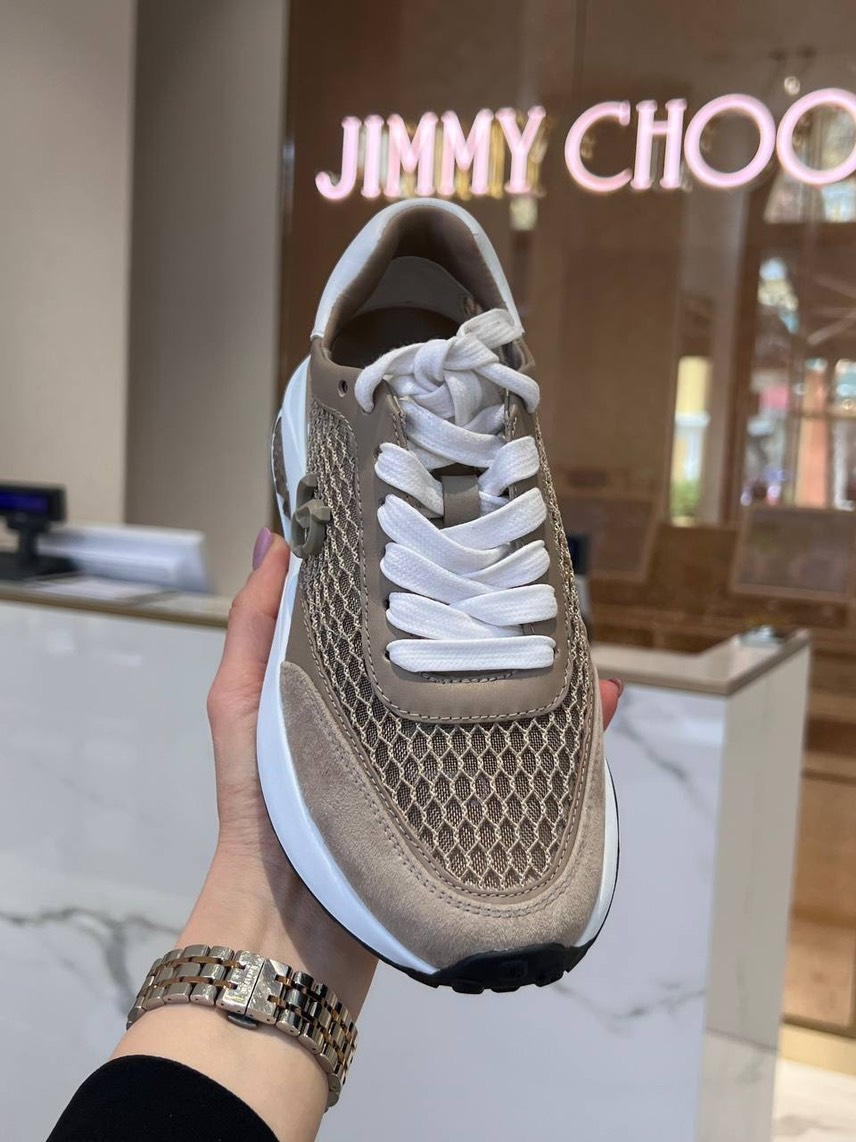 JIMMY CHOO Sneakers side view - Women's luxury Shoes