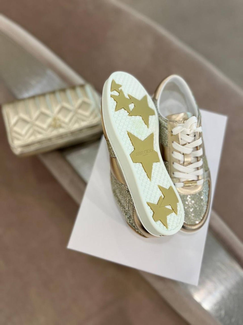 JIMMY CHOO Sneakers side view - Women's luxury Shoes