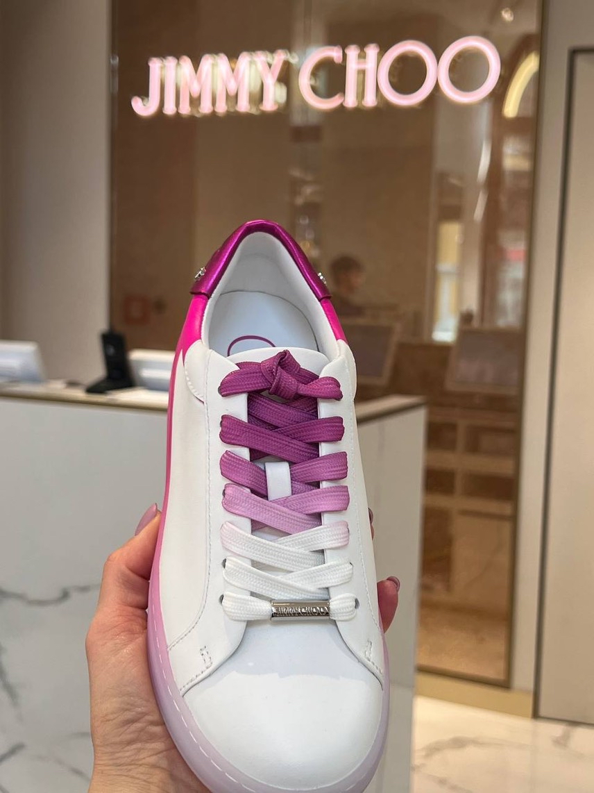 JIMMY CHOO Sneakers side view - Women's luxury Shoes