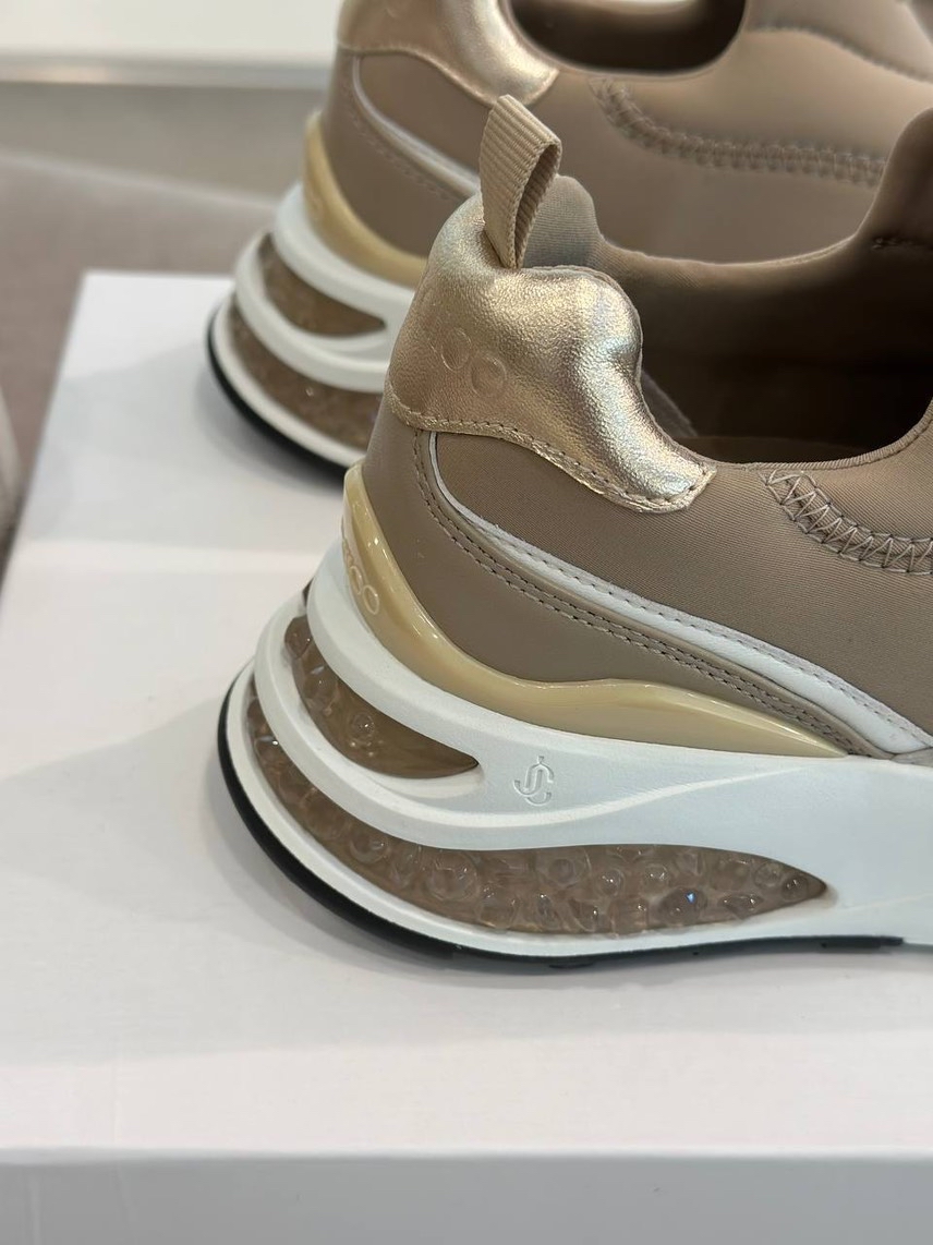 JIMMY CHOO Sneakers side view - Women's luxury Shoes