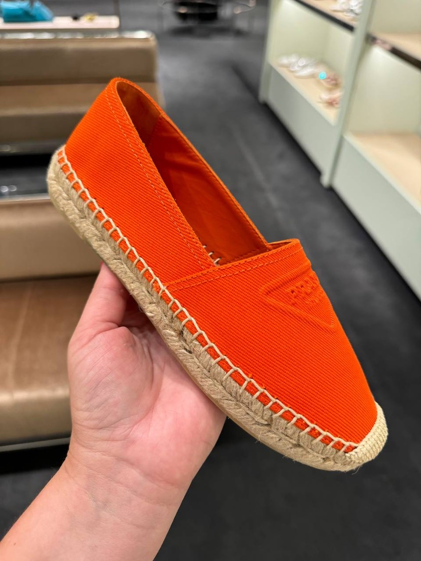 PRADA Espadrilles side view - Women's luxury Shoes