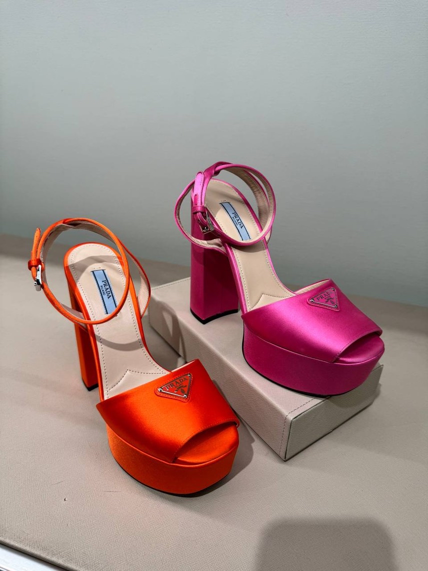 PRADA Sandals side view - Women luxury Shoes