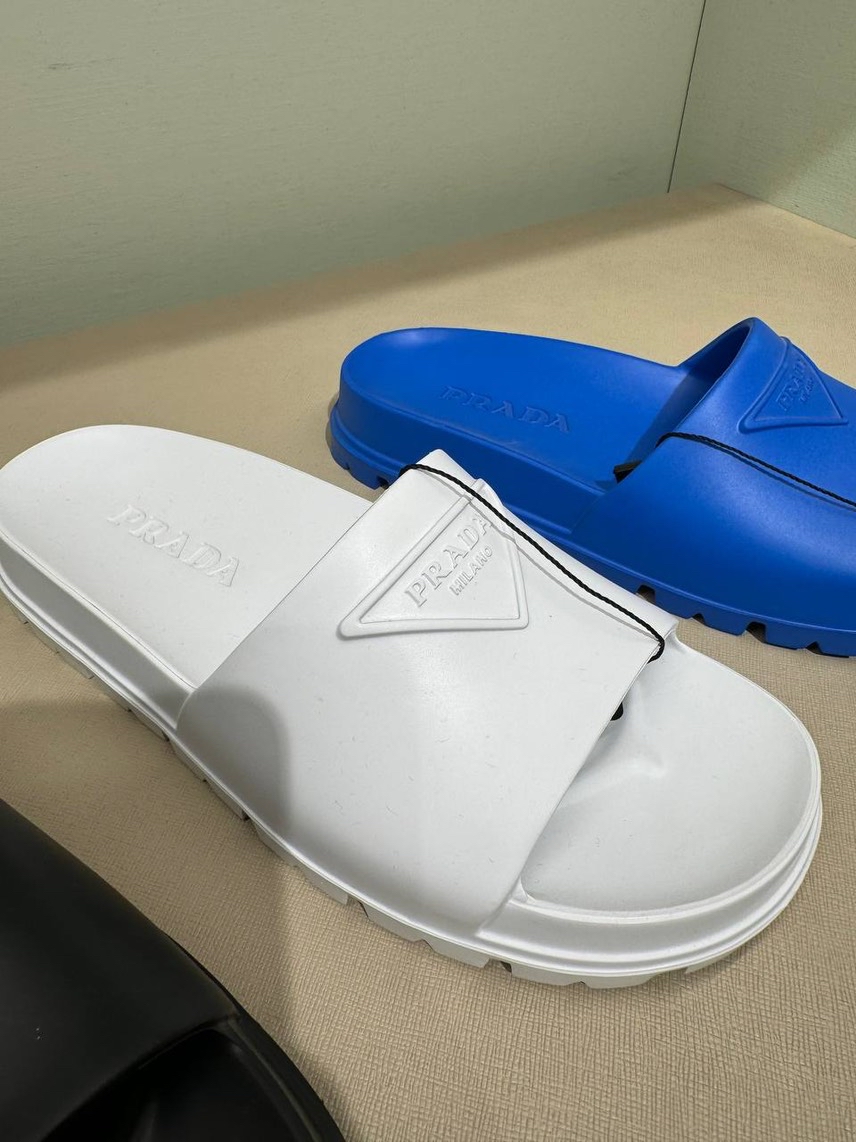 PRADA Slides side view - Women's luxury Shoes