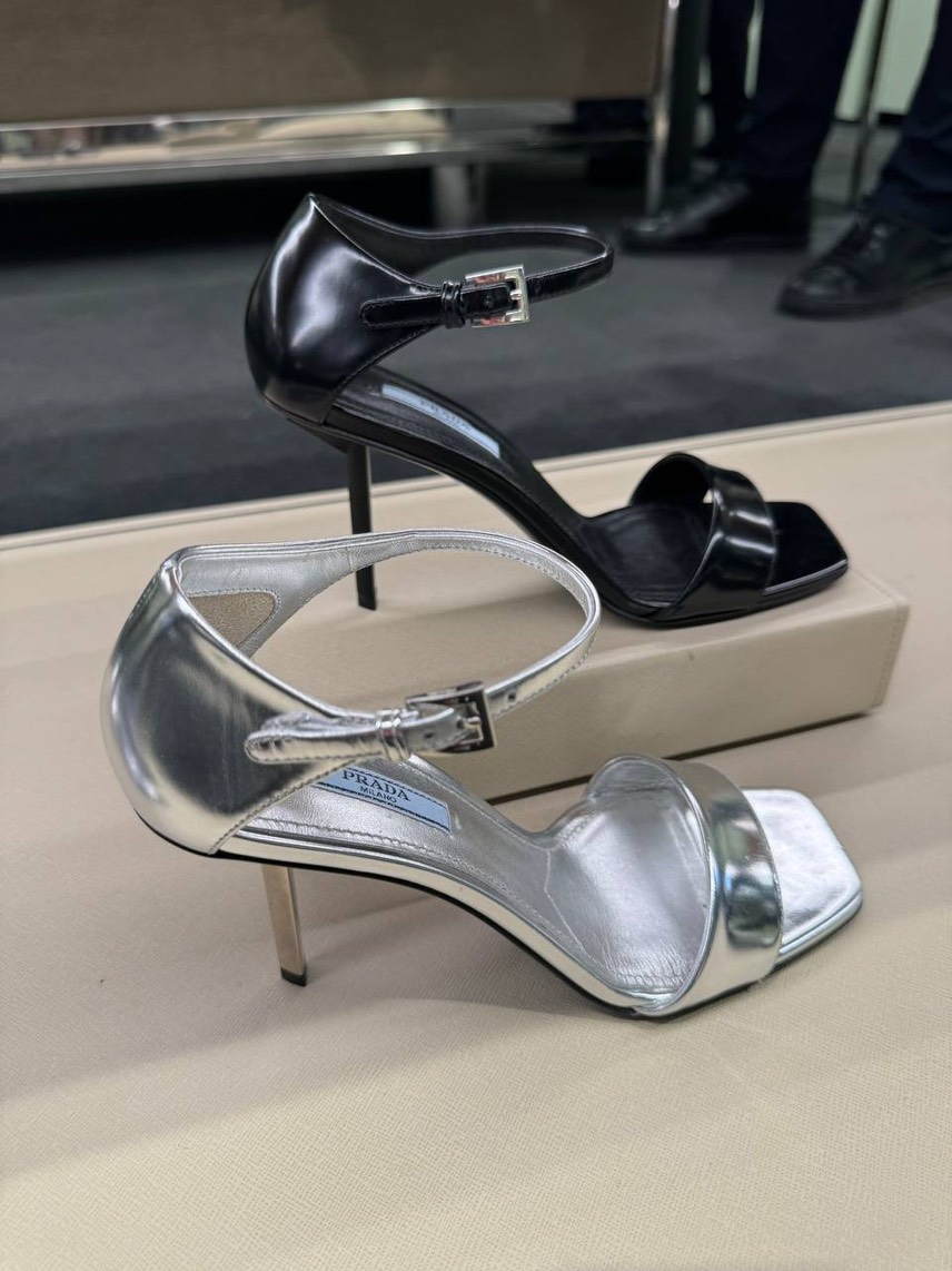 PRADA Sandals side view - Women's luxury Shoes