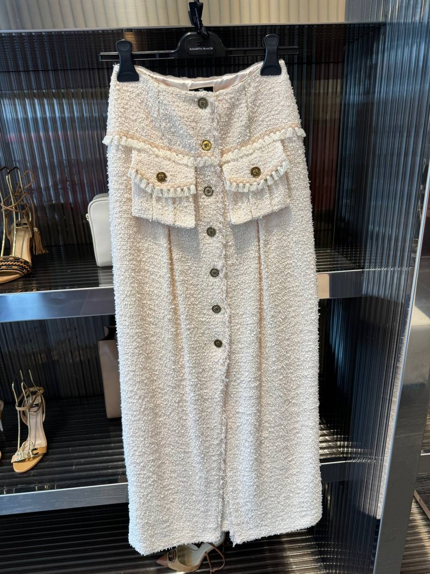 ELISABETTA FRANCHI Skirts front view - Women's luxury Clothes