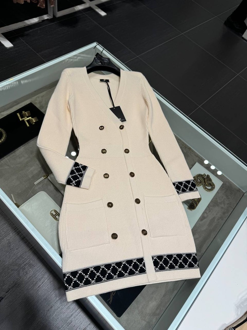 ELISABETTA FRANCHI Dresses front view - Women's luxury Clothes