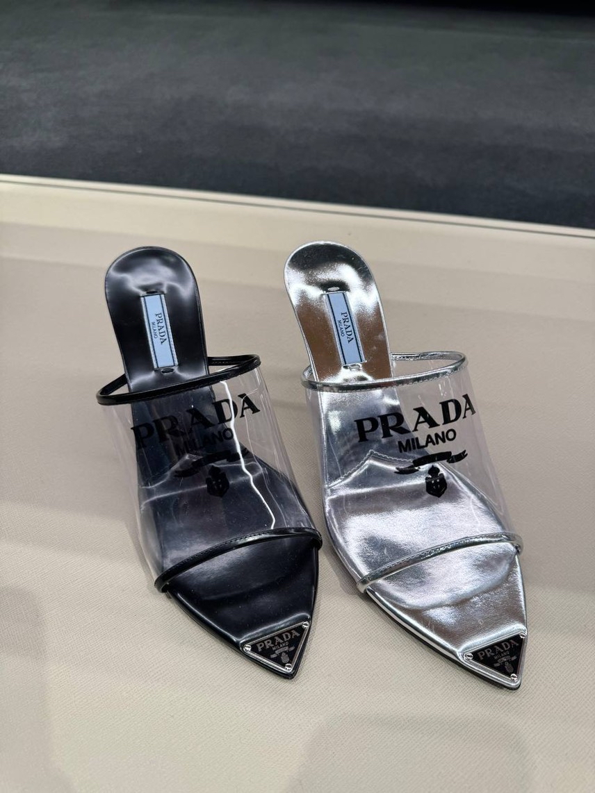 PRADA Sandals side view - Women's luxury Shoes
