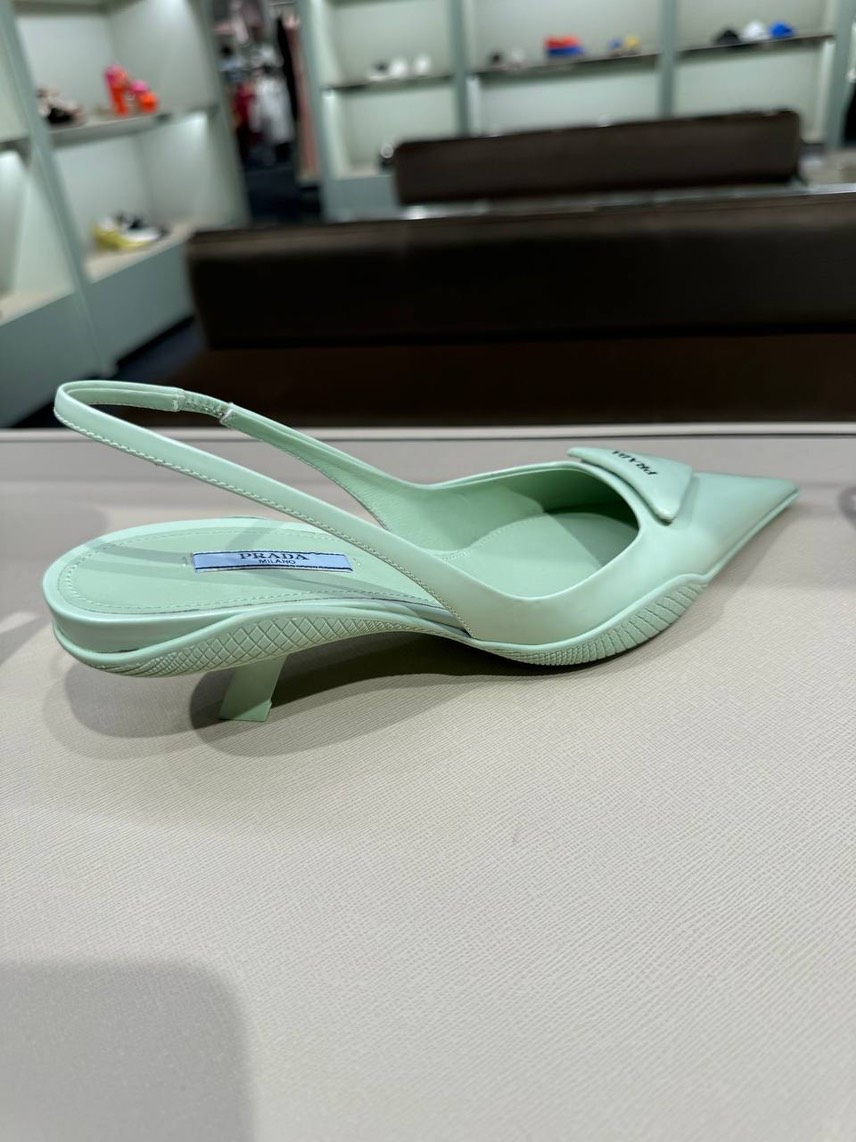 PRADA Sandals side view - Women's luxury Shoes