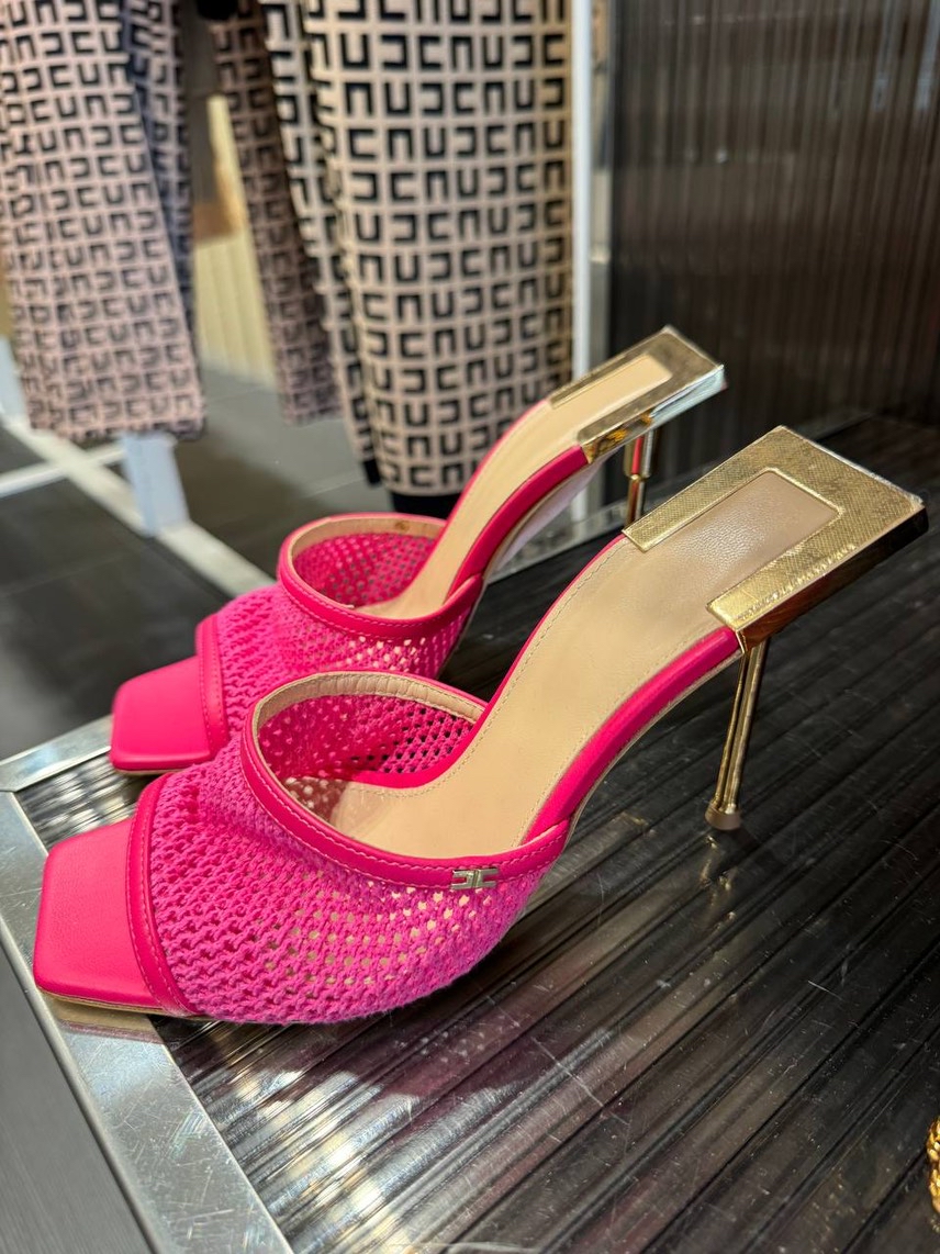 ELISABETTA FRANCHI Sandals front view - Women's luxury Shoes
