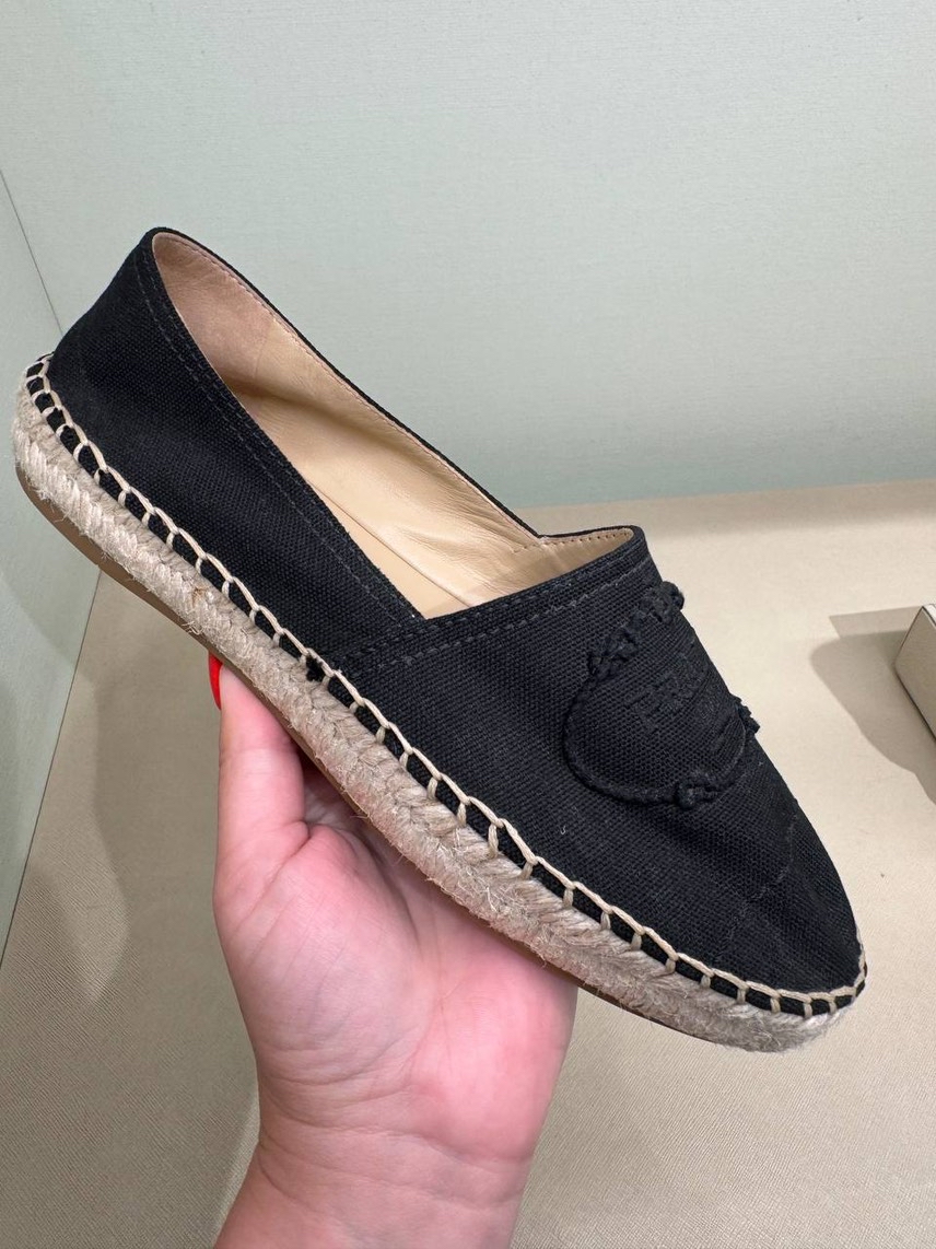 PRADA Espadrilles side view - Women's luxury Shoes