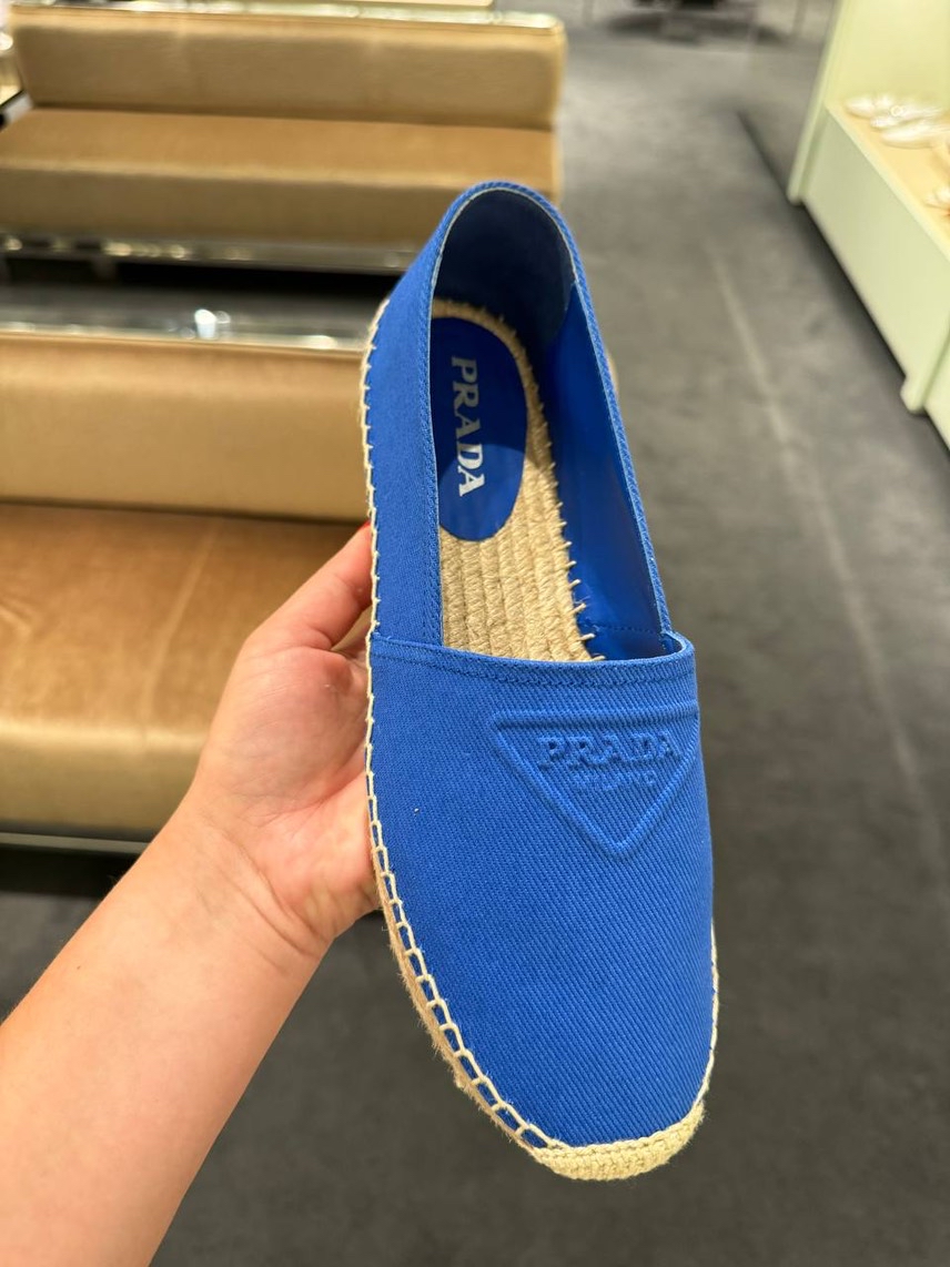 PRADA Espadrilles side view - Women's luxury Shoes