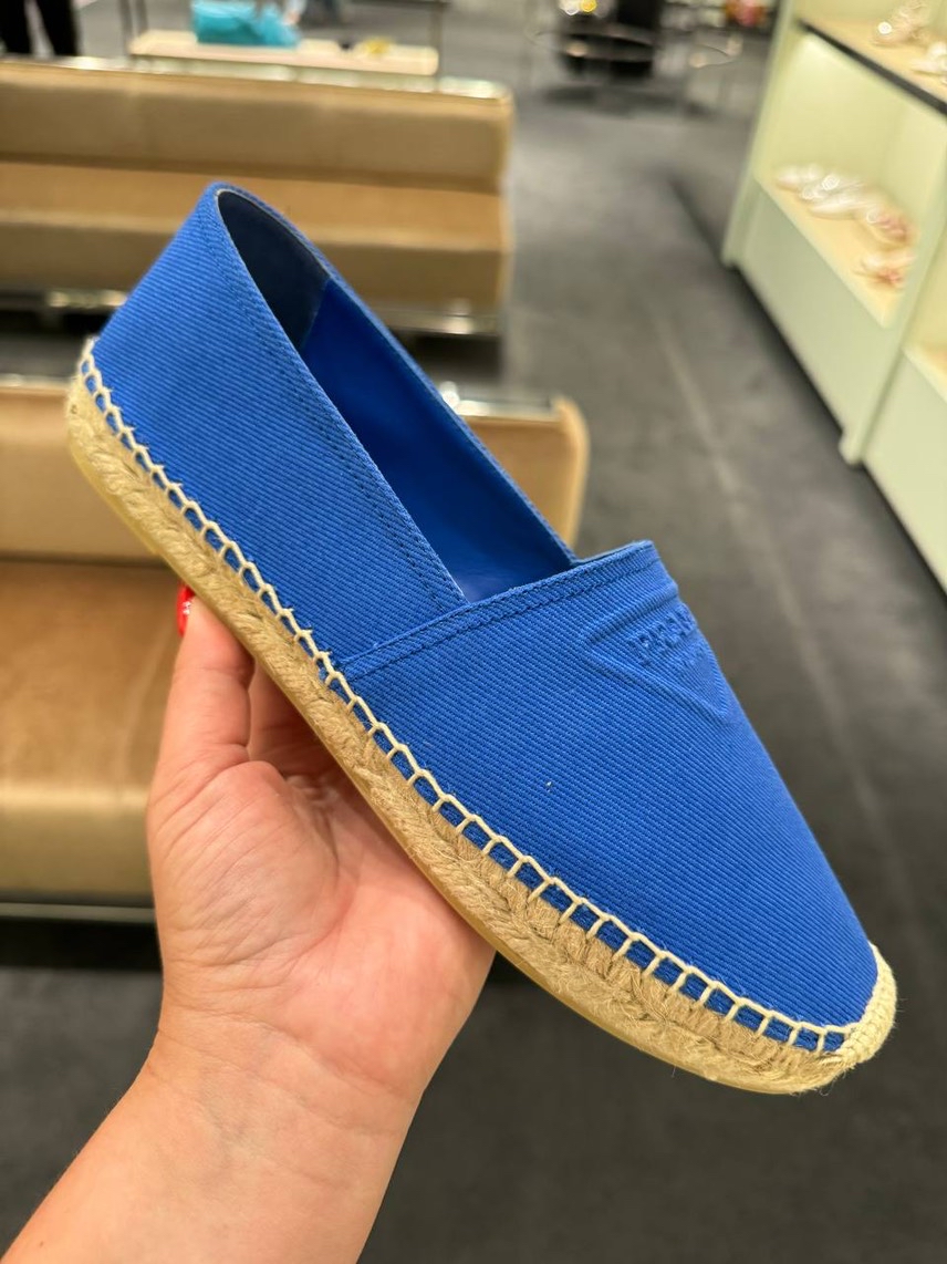 PRADA Espadrilles front view - Women's luxury Shoes