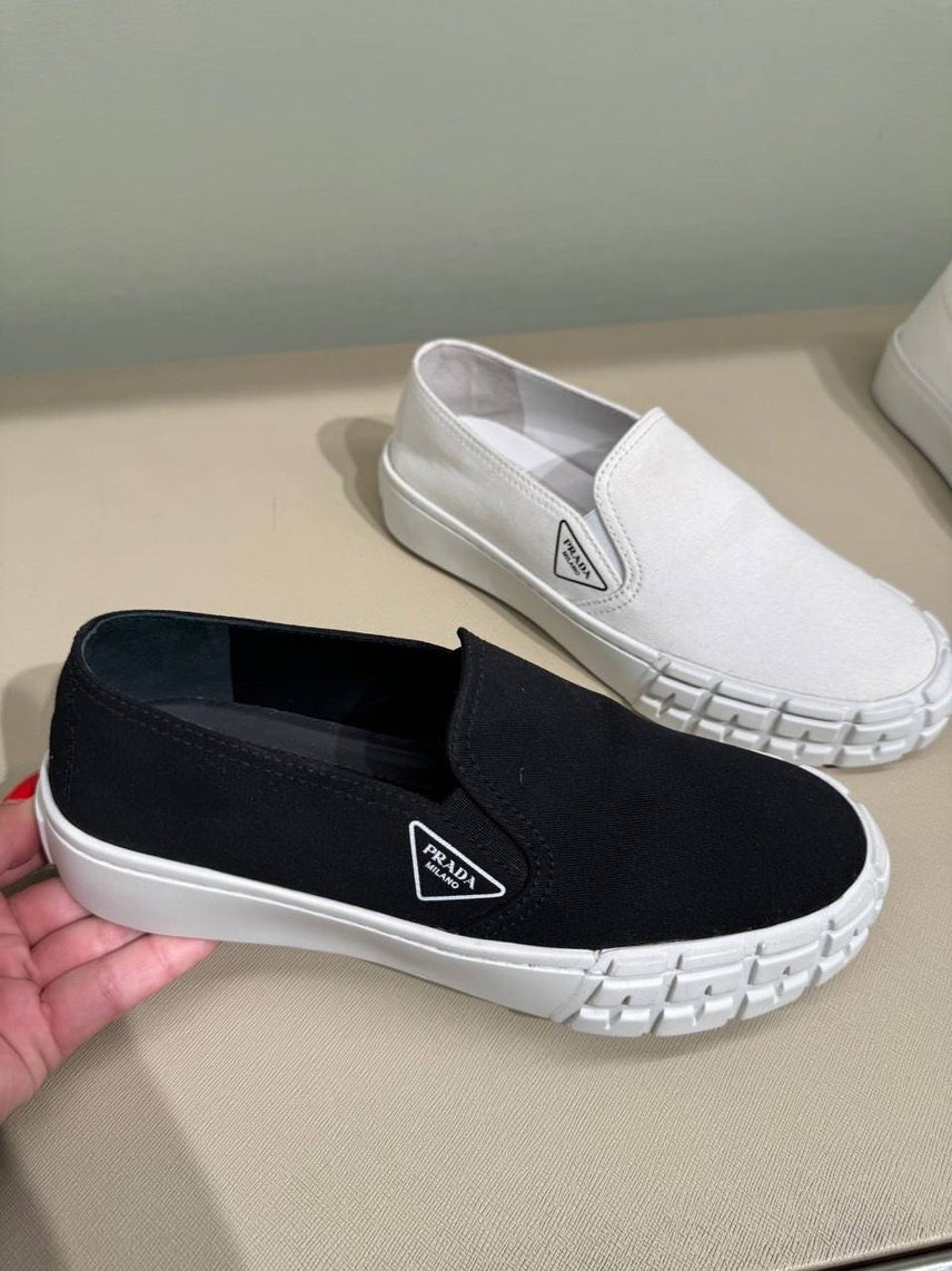 PRADA Moccasins front view - Women's luxury Shoes
