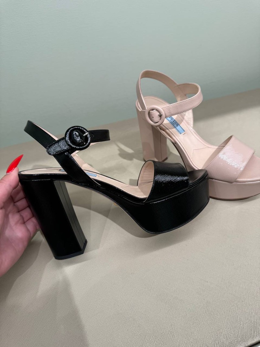 PRADA Sandals front view - Women's luxury Shoes