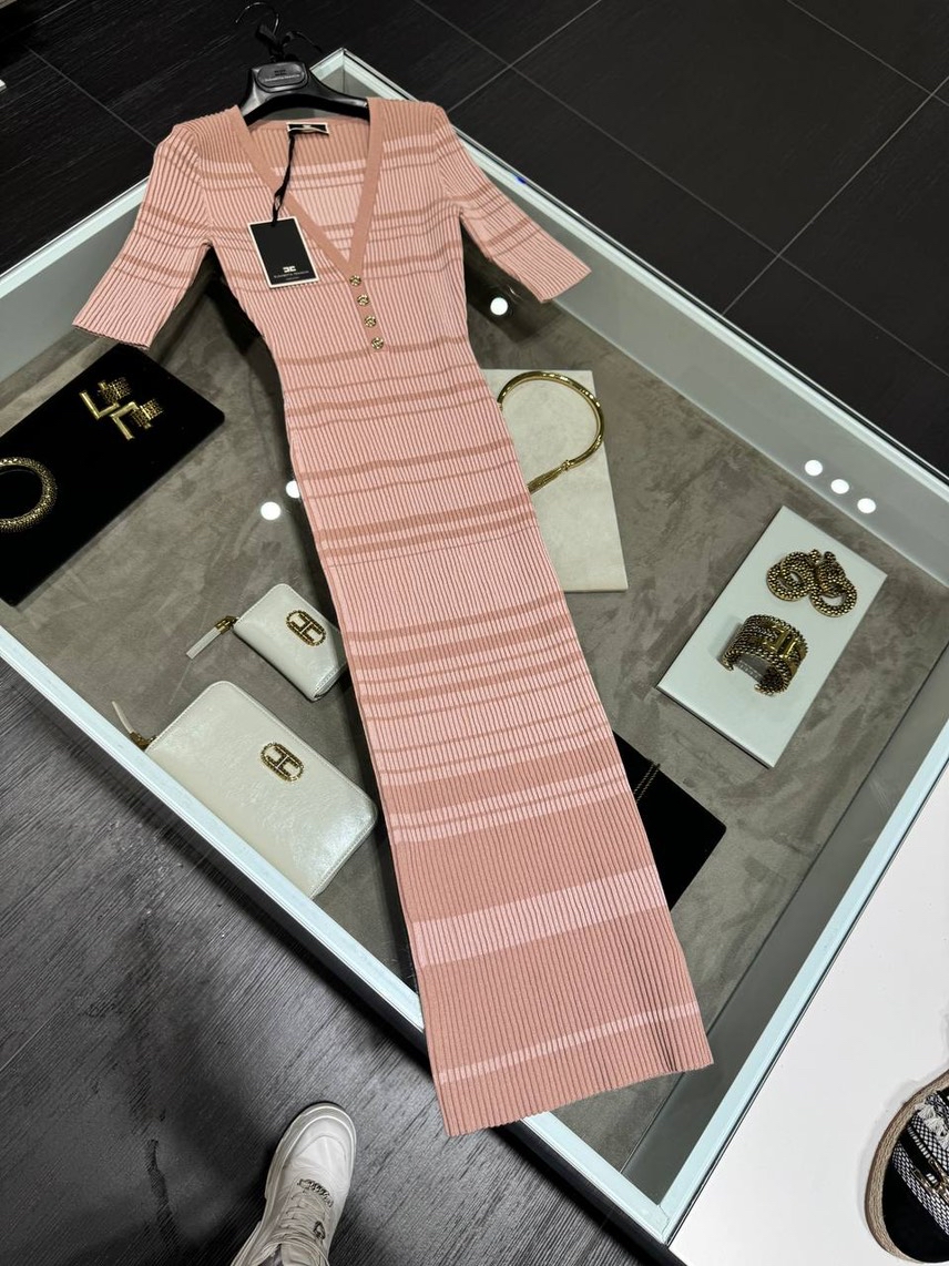 ELISABETTA FRANCHI Dresses front view - Women's luxury Clothes