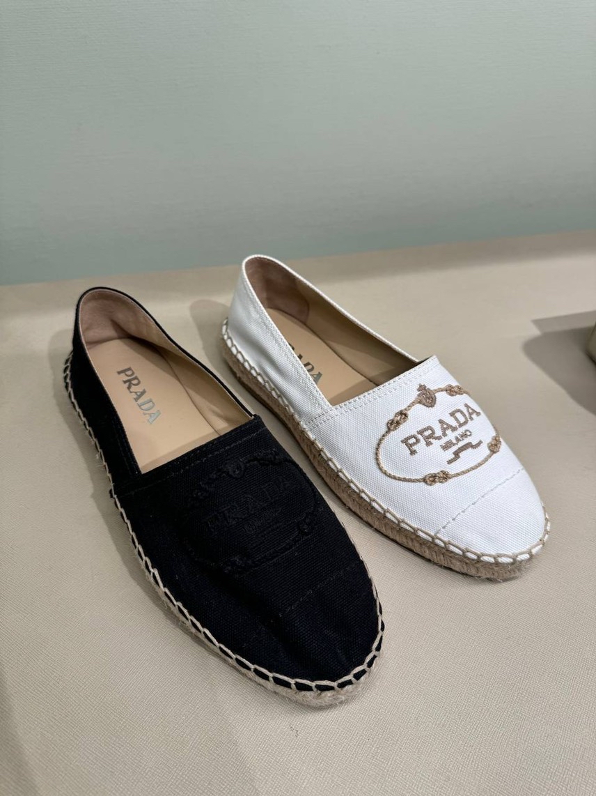 PRADA Espadrilles front view - Women's luxury Shoes