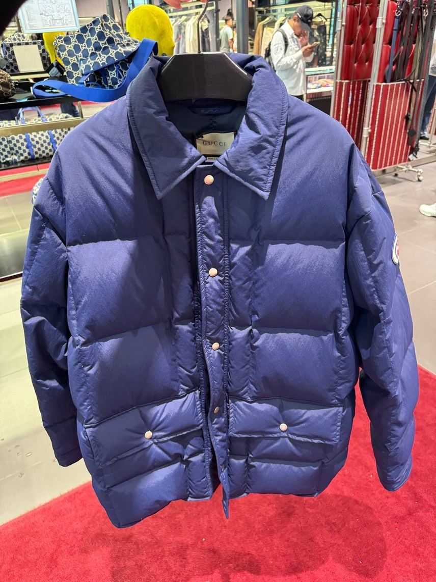 GUCCI Down jacket front view - Men's luxury Clothes