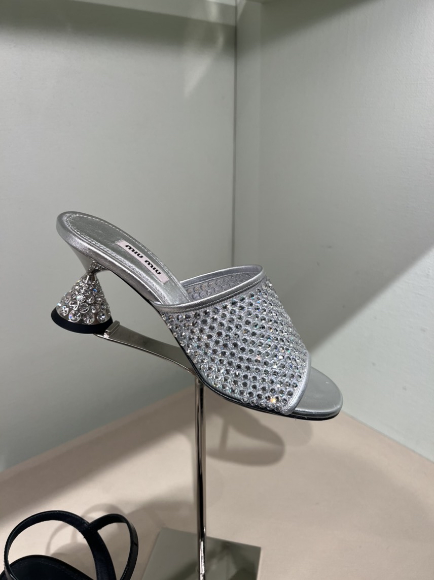 MIU MIU Sandals front view - Women's luxury Shoes