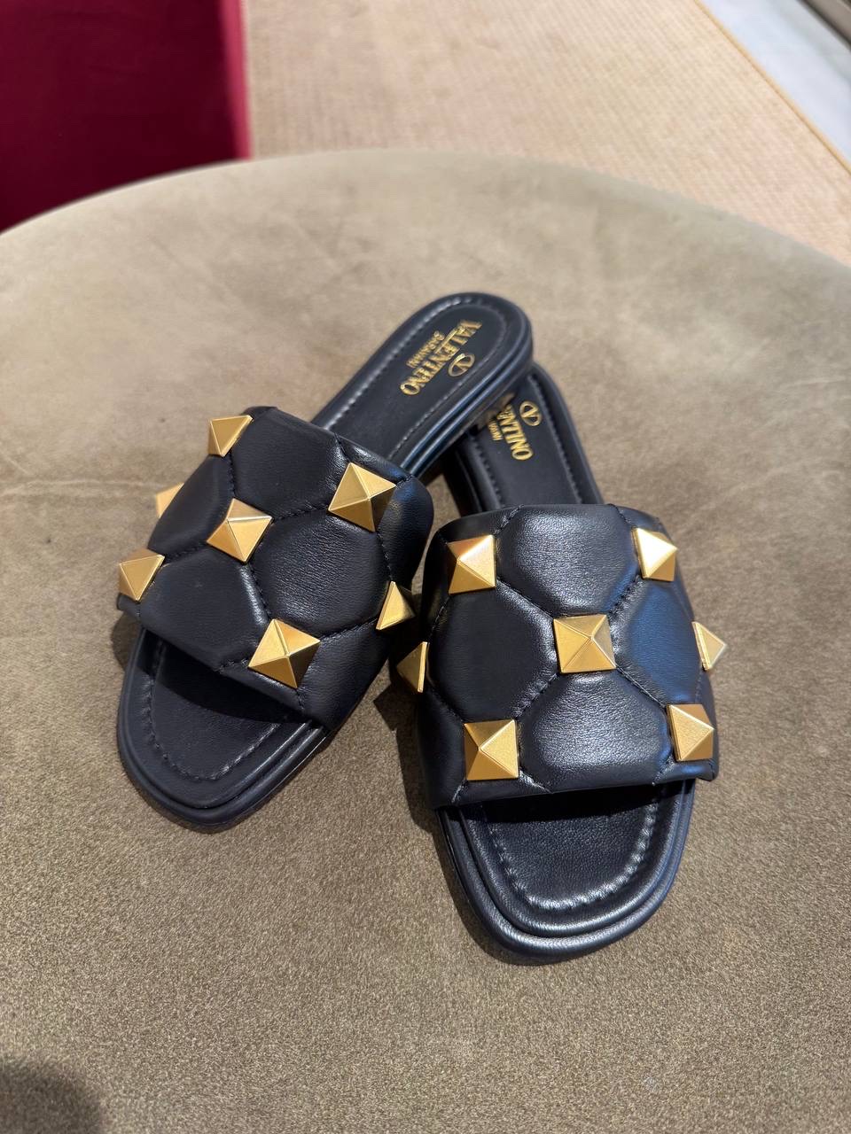 VALENTINO GARAVANI Slides side view - Women's luxury Shoes