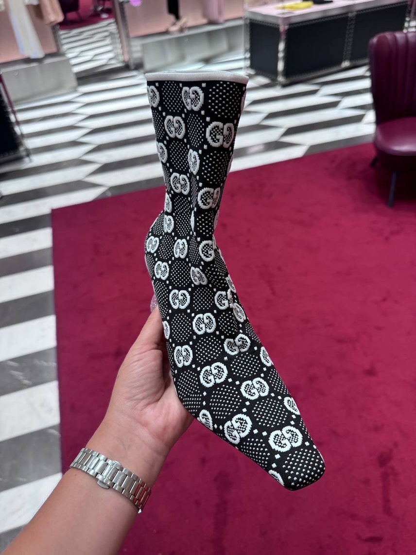 GUCCI Boots side view - Women's luxury Shoes