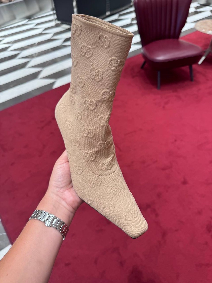 GUCCI Boots side view - Women's luxury Shoes
