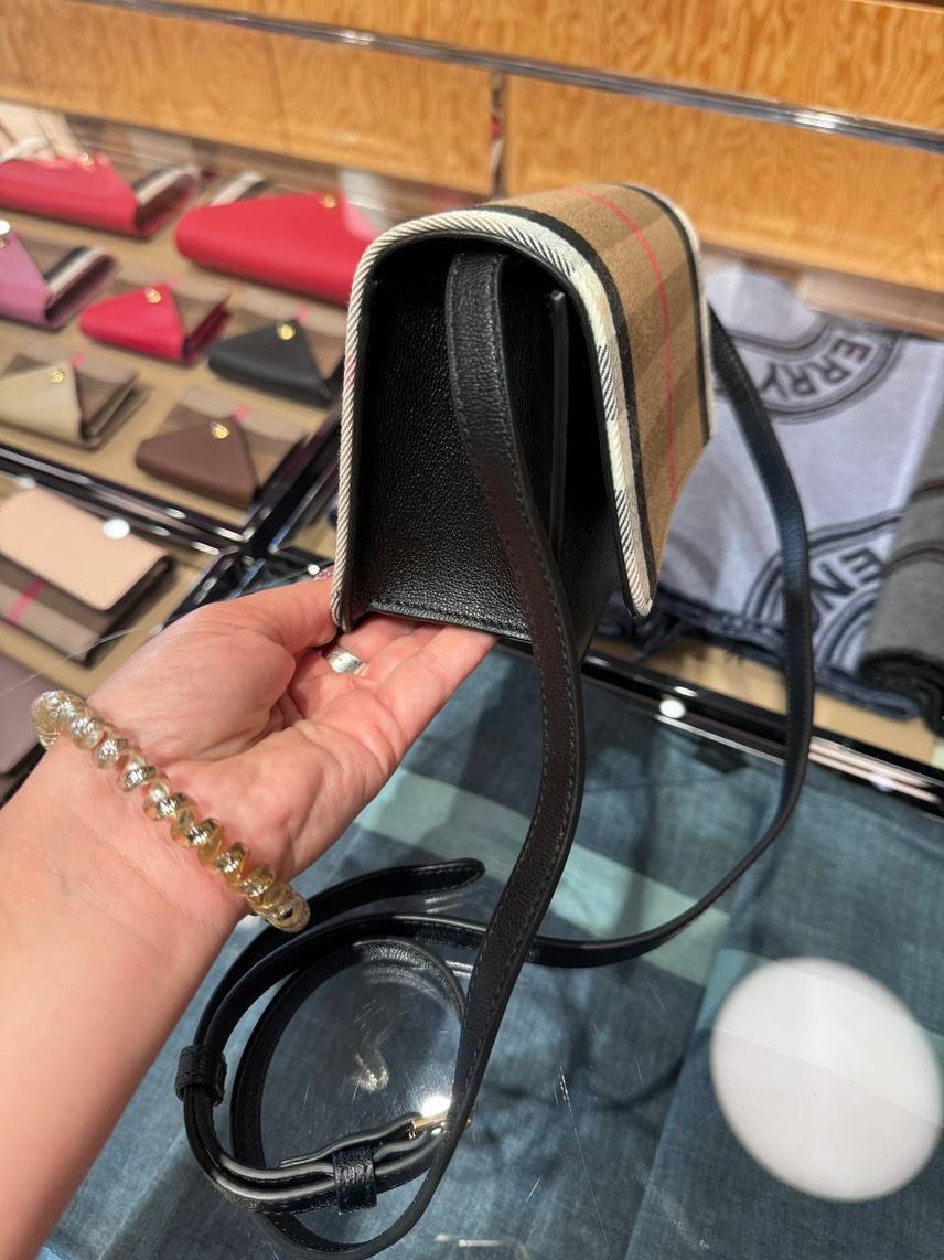 BURBERRY Crossbody bags side view - Women's luxury Bags