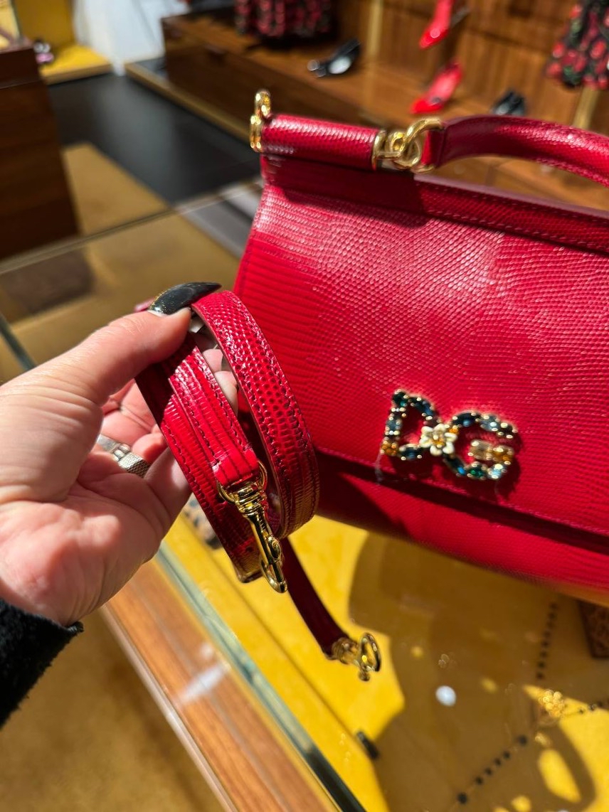 DOLCE & GABBANA Crossbody bags side view - Women's luxury Bags