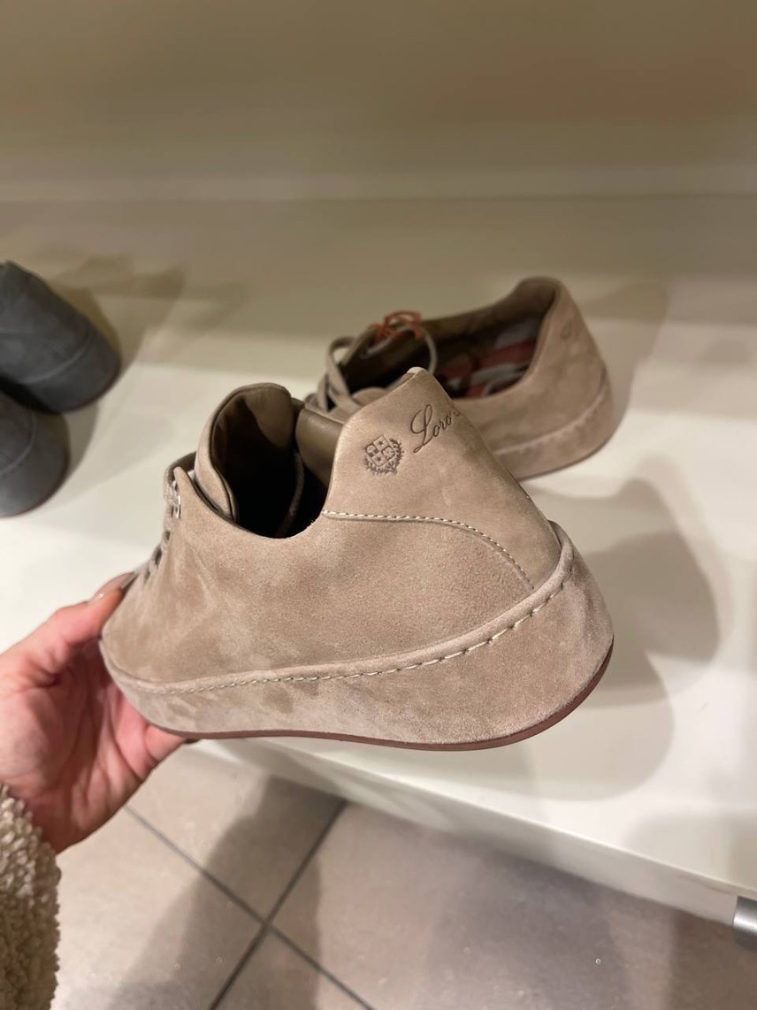 LORO PIANA Sneakers side view - Women's luxury Shoes