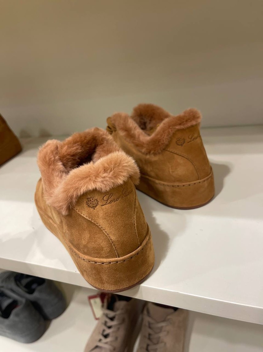 LORO PIANA Sneakers side view - Women's luxury Shoes