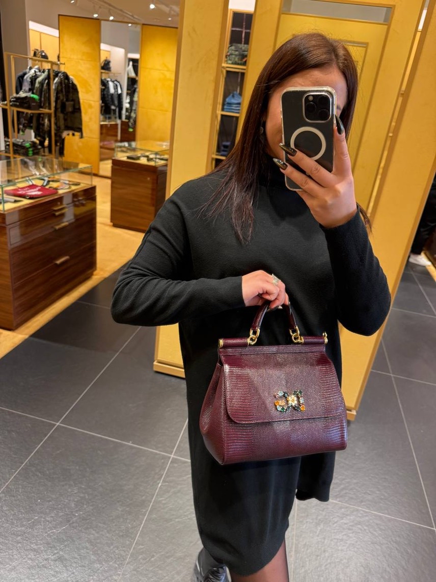 DOLCE & GABBANA Crossbody bags side view - Women's luxury Bags