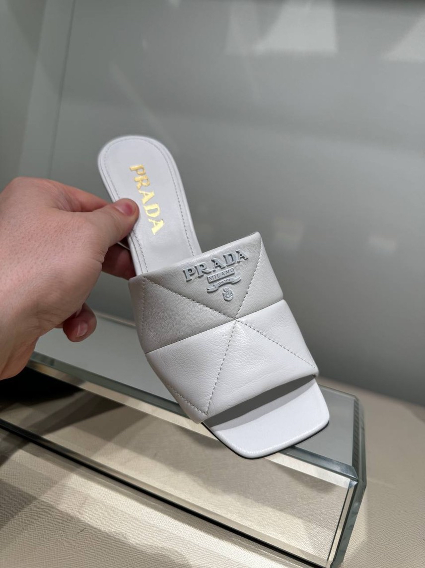 PRADA Sandals side view - Women's luxury Shoes